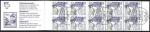 Suisse - 1988 - Y & T n C1267a, Carnet de 10 timbres (5 paires n 1267a + 1267b