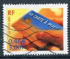 Timbre FRANCE 2001 Obl N 3426 Y&T Le sicle au fil des timbres Carte  puce  
