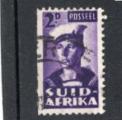 Timbre Afrique du Sud / Oblitr / 1943 / Y&T N? ( Marin ).