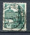 Timbre France BADE Baden  1948  Obl   N 19  Y&T   