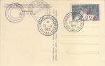 Cachet manuel CONGRES DU PARLEMENT - VERSAILLES    20-12-1963 sur carte postale