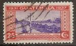 guatemala - n 287  obliter - 1937