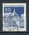 Timbre  ALLEMAGNE RFA  1967 - 69  Obl   N  394    Y&T  Edifice