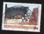 Bophutatswana Belle Oblitration ronde Used Stamp Brickworks Briqueterie