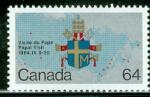 Canada 1984 Y&T 890 Neuf Visite du Pape