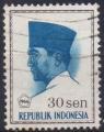 INDONSIE N 461 o Y&T 1966- 1967 Prsident Sukarno