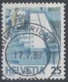 Suisse : n 1252 oblitr anne 1986