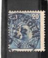 Timbre Sude Oblitr / Cachet Rond / 1911 / Y&T N67