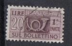 ITALIE 1946 - colis -   YT ?  -  cor postal
