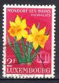 LUXEMBOURG - 1955 - Fleurs - Yvert 491 Oblitr