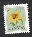 Canada - Scott 708 mint   flower / fleur