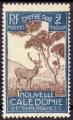 Nlle-Caldonie 1928 - Timbre-taxe/Due stamp, Cerf & niaouli, 2 c - YT T 26 *