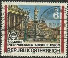 Austria 1989.- Unin Interparlamentaria. Y&T 1793. Scott 1475. Michel 1964.