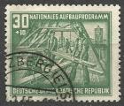 RDA 1952; Y&T n 57; 30p + 10, Programme de reconstuction nationale
