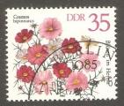 German Democratic Republic - Scott 2300   flower / fleur