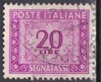 ITALIE taxe n 74 de 1947 oblitr