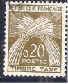 France N Yvert Timbre Taxe 92 (oblitr)