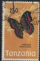 Tanzanie 1973 Oblitr Used Bautterfly Papillon Precis Octavia Kigeugeu SU