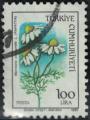 Turquie 1985 Oblitr Used Plante Fleurs Matricaria Chamomilla Y&T TR 2473 SU