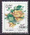 Timbre oblitr n 1378(Yvert) Algrie 2004 - Fleurs, roses