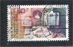 Germany - Scott 1382  stamp day / Journe du timbre