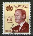 **   MAROC   0,10 d  1981  YT-905  " Hassan II "  (o)   **