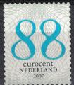 Pays Bas 2007 sans gomme Used Numrique standard 88 eurocent