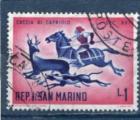 Timbre Saint Marin Oblitr / 1961 / Y&T N510.