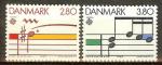 DANEMARK N839/840* (europa 1985) - COTE 5.00 