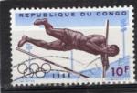Timbre Rpublique du Congo Neuf / 1964 / Y&T N548.