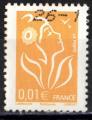 France Lamouche 2005; Y&T n° 3731c; 0,01€, jaune, phil@poste, GAO