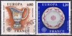 FRANCE N 1877/8 de 1976 oblitr qualit LUXE "europa"