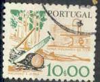 Portugal 1979 - Sylviculture : scie et hache (1979), obl./used - YT 1410 