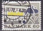 DANEMARK N 527 de 1971 oblitr