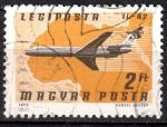 EUHU - P.A. - 1977 - Yvert n 394 - IL-62, CSA