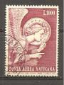 Vatican N Yvert Poste Arienne 53 (oblitr) (o) 