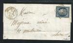 Rare lettre de Noiretable pour Montbrison ( Loire 1851 ) avec un n° 4a