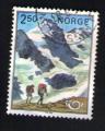 NORVEGE Oblitration ronde Used Stamp Alpinistes Montagne 1983