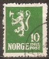 norvege - n 112  obliter - 1926/29