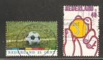 Netherlands - NVPH 1050-1051   football / tennis / soccer