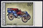 Timbre neuf ** n 223(Yvert) Congo 1968 - Automobile ancienne Renault 1900