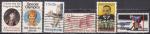 USA Petit lot de 6 timbres oblitrs de 1979