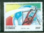 Rpublique du Congo 1993 Y&T 9697 oblitr Football Coupe monde San Francisco 94
