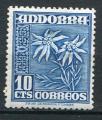 Timbre d'ANDORRE ESPAGNOL 1948-53  Neuf * TCI  N 43 C  Y&T  Personnage