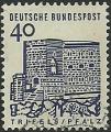 Alemania 1964-65.- Edificios Histricos. Y&T 325. Scott 908. Michel 457.