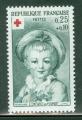 France 1962 Y&T 1367 NEUF Croix Rouge  - l'Enfant en Pierrot