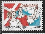 Danemark - Y&T n 837 - Oblitr / Used  - 1985