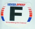 F HOVER SPEED / FERRIES / autocollant / PREVENTION TRANSPORT