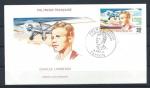 Polynsie - FDC 18/08/1977 - Charles Lindbergh traverse de l'atlantique nord