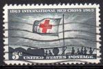 ETATS UNIS N 753 o Y&T 1962 Centenaire de la Croix Rouge
